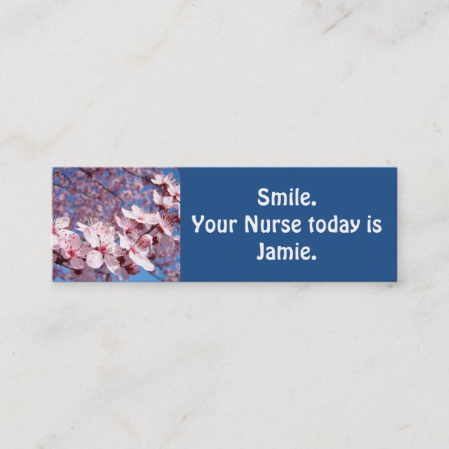 Smile Your Nurse today is Jamie Business Cards (Front)