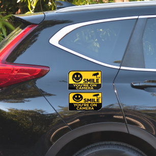 Smile Your On Camera Signs, Video Surveillance