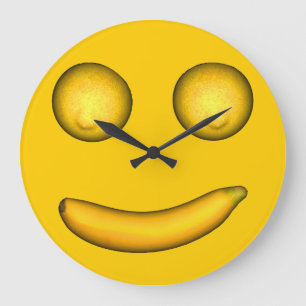 Smilemonana Large Clock