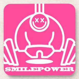 smilepower beverage coaster