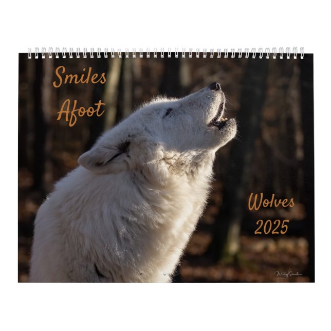 Smiles Afoot Wolves 2025 Calendar (Cover)