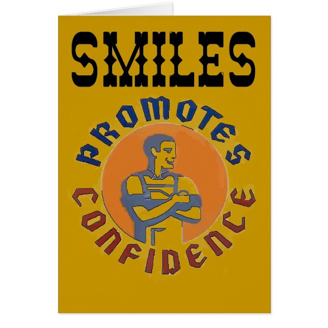 SMILES: Promotes Confidence (Front)