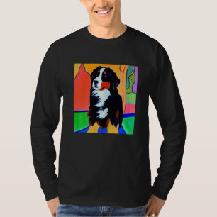 Smileteespets Bernese Mountain Dog Puppy Dog T-Shirt