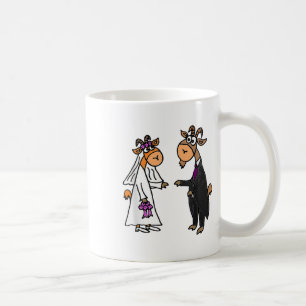 Smiletodaytees Goat Bride And Groom Wedding _1 Coffee Mug