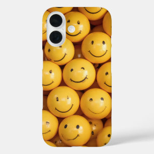 smiley iPhone 16 case