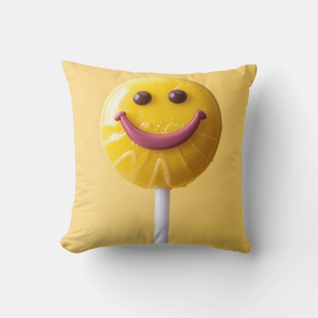 smiley face cushion (Front)