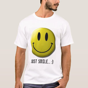 smiley-face, Just smile... :) T-Shirt