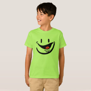 Smiley Face Kid's Basic T-shirt