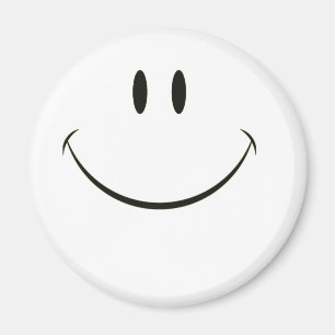 Smiley face magnet