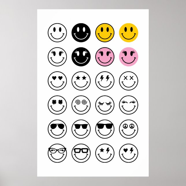 Smiley Face Poster (Front)