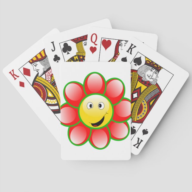 Smiley Sun Playing Cards (Back)
