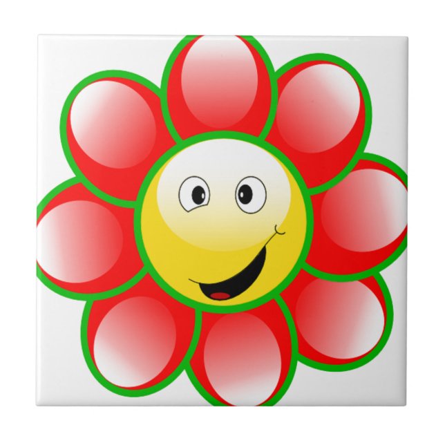Smiley Sun Tile (Front)