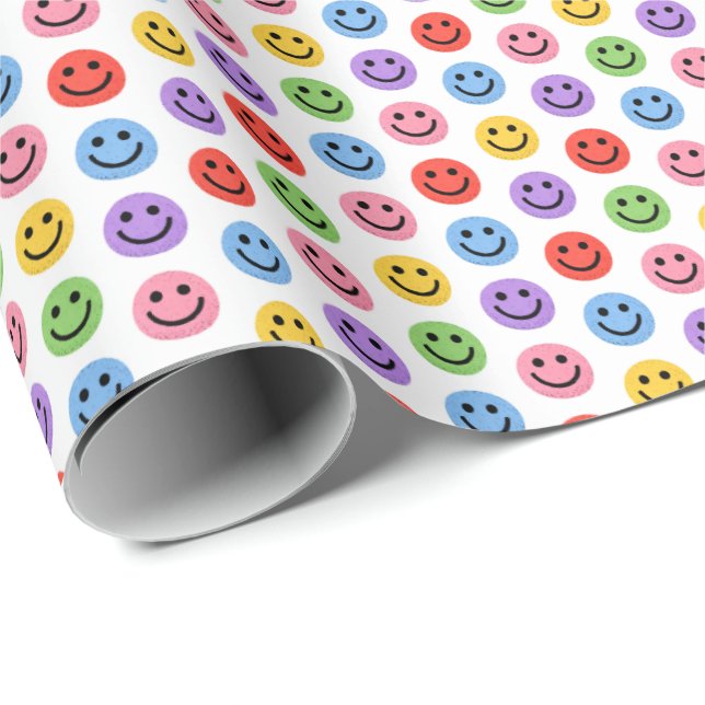Smiley Wrapping Paper (Roll Corner)