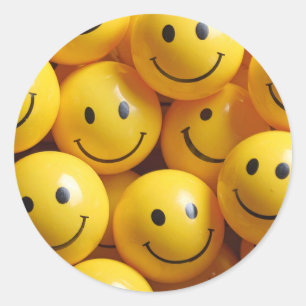 smileys classic round sticker