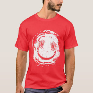 Smilie music headphones girl T-Shirt