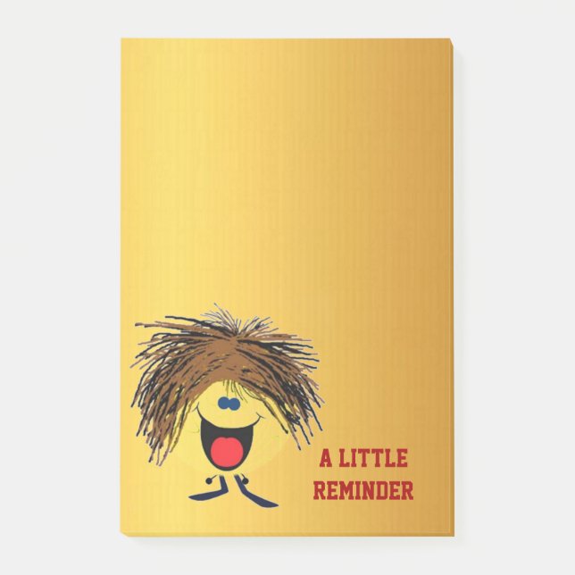 Smilie reminder post-it notes (Front)