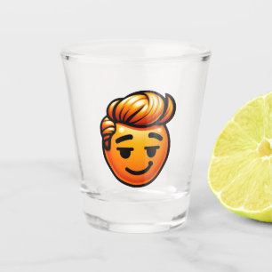 Smilin Donald Shot Glass