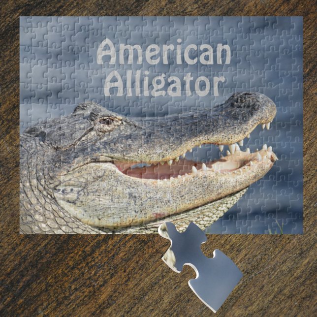 Smiling American Alligator Jigsaw Puzzle (Creator Uploaded)