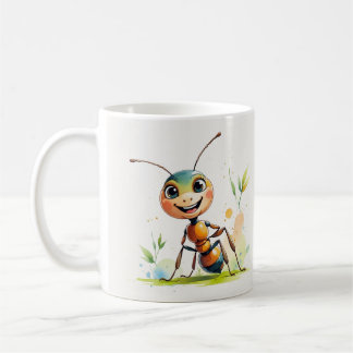 Smiling Ant Mug Unique Coffee Cup