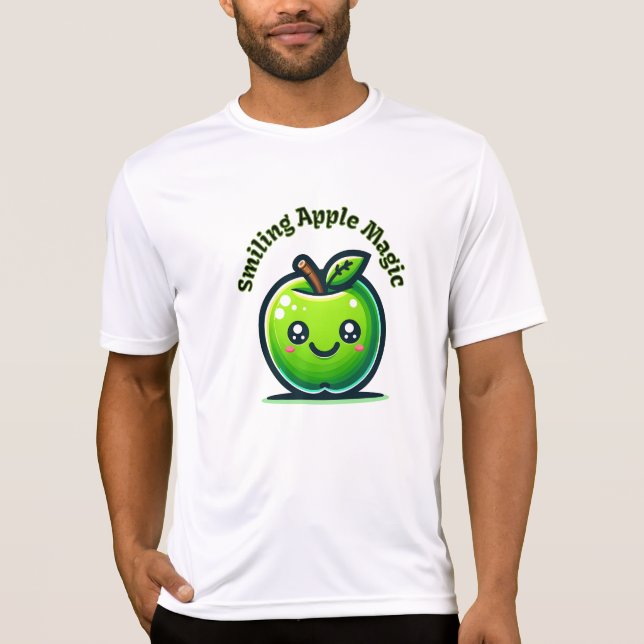 Smiling Apple Magic T-Shirt (Front)