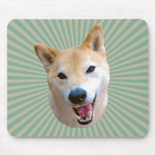 Smiling Barkley Sunburst Mousepad
