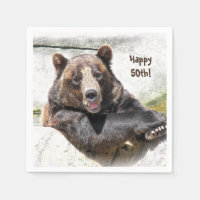 smiling bear 50th birthday