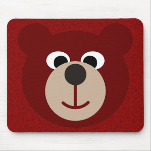 Smiling Bear Mouse Pad