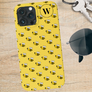 Smiling Bumblebee Monogram iPhone 13 Pro Max Case
