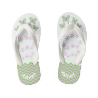 Smiling Butterfly Garden Zigzags Custom