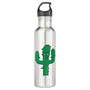Smiling Cactus 710 Ml Water Bottle