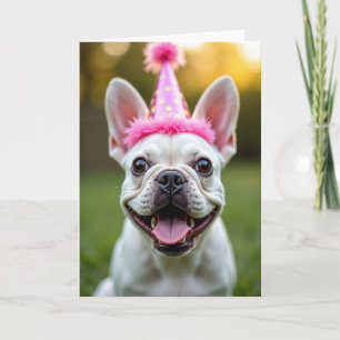 Smiling Canine Party Card