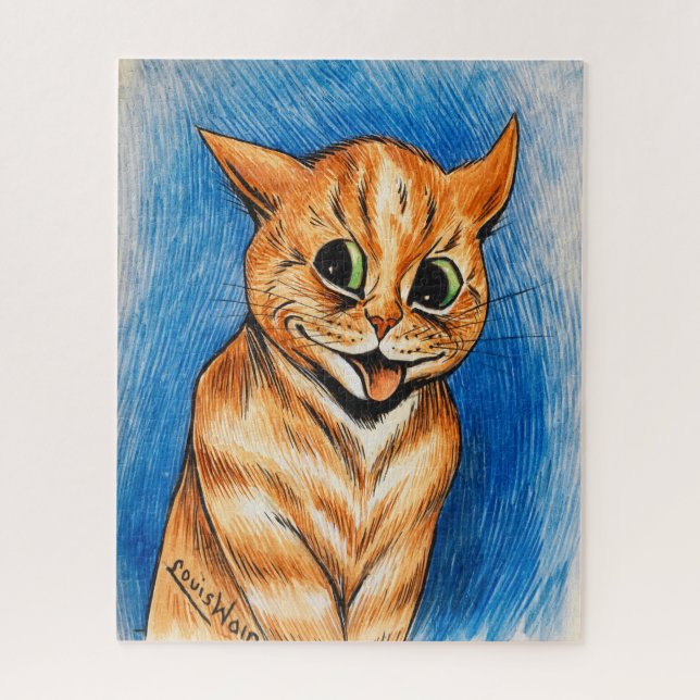Smiling Cat by Louis Wain Jigsaw Puzzle (Vertical)