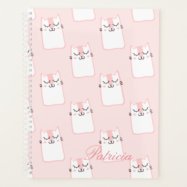 Smiling Cat Planner (Front)