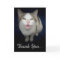 Smiling Cat Thank You Card