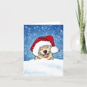 Smiling Chow Christmas Card
