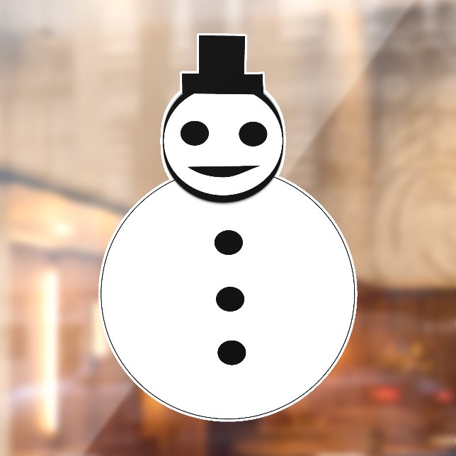 Smiling Christmas Snowman (Sheet 2)