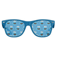 Smiling Cookie Monster Pattern Kids Sunglasses