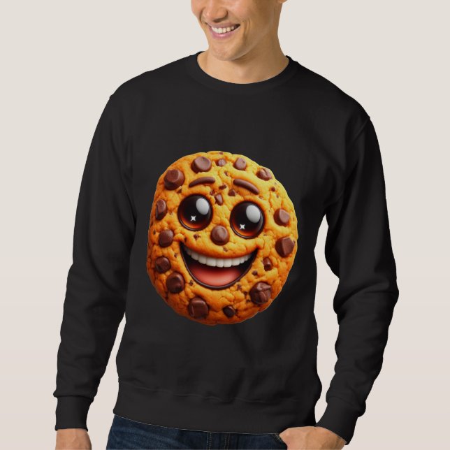 Smiling cookie. sweatshirt (Front)