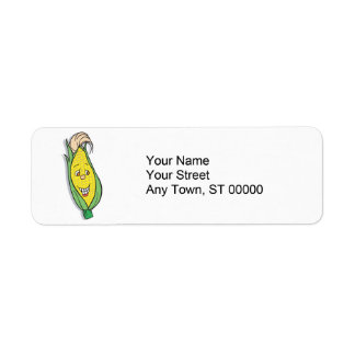 smiling corn character