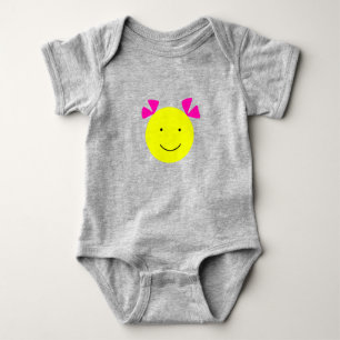 Smiling cutie baby bodysuit