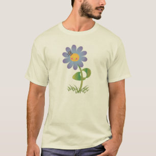 Smiling Daisy with Butterfly T-Shirt
