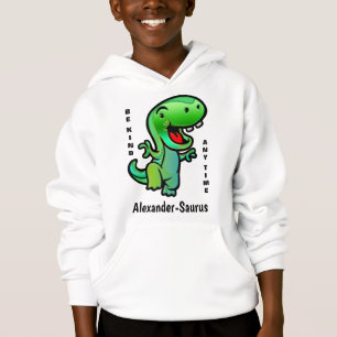 Smiling Dinosaur Green Be Kind