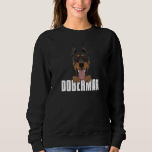 Smiling Doberman Sweatshirt