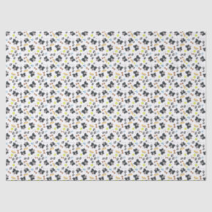 Smiling Dog Border Collie Tissue Paper