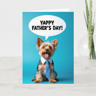 Smiling Dog Portrait Card