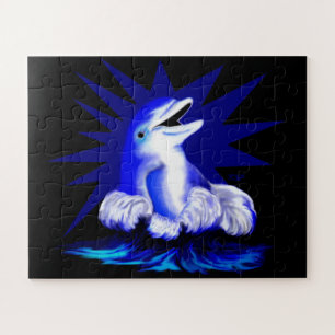 Smiling Dolphin Jigsaw Puzzle