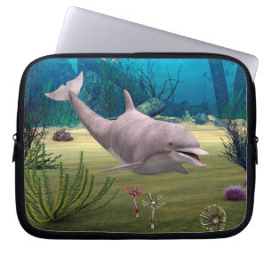 Smiling Dolphin Laptop Sleeve
