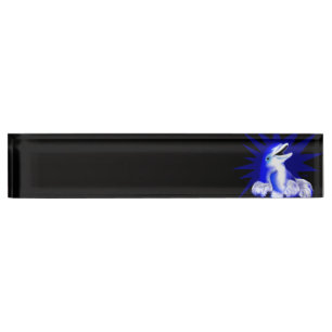 Smiling Dolphin Nameplate