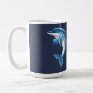 Smiling Dolphin Pillow Coffee Mug