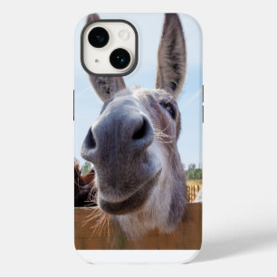 Smiling Donkey with Silly Grin iPhone 14 Case